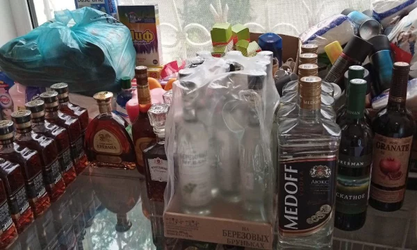 В Херсонской области полицейские за сутки изъяли из незаконного оборота более 150 литров алкоголя
