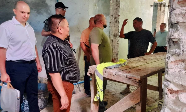 Геническ: Комиссия Минздрава России посетила Херсонскую область