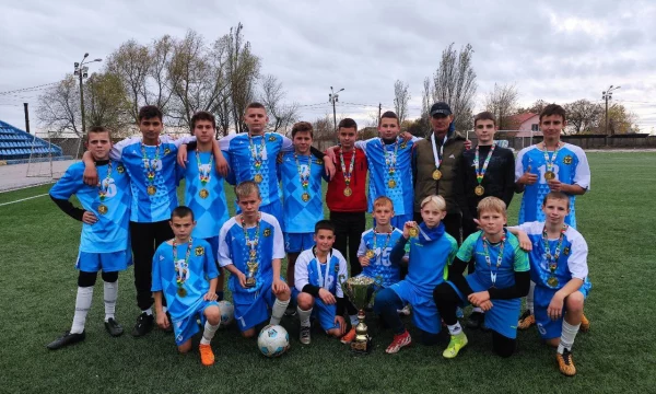 Команда «Мечта» из Геническа стала призером первенства Запорожской области по футболу