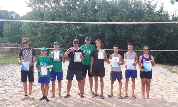 Геничане приняли участие в открытом первенстве по пляжному волейболу