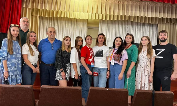 Встреча председателя Избирательной комиссии Марины Захаровой с молодежью региона.