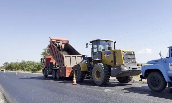 В Херсонской и Запорожской областях программа капремонта дорог выполнена на 95%