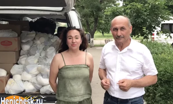 Волонтеры движения #МЫВМЕСТЕ доставили в Новоалексеевку гуманитарную помощь