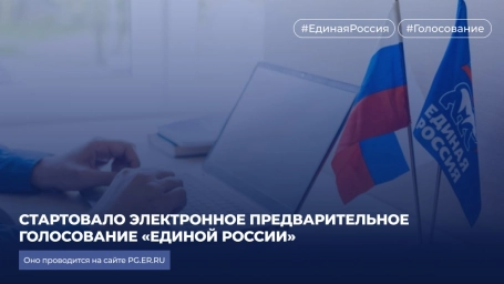 Стартовало электронное предварительное голосование &laquo;Единой России&raquo;