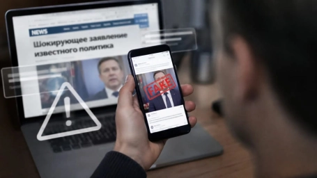 Каждый третий россиянин еженедельно сталкивается с дипфейками &ndash; поддельными видео и аудио