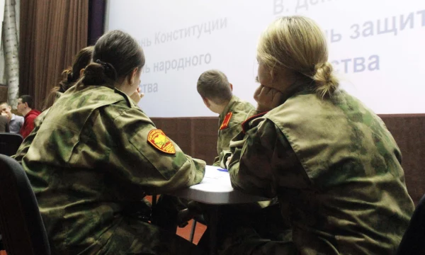 В Херсонской области ученики кадетского класса Росгвардии поучаствовали в интеллектуальной игре В Херсонской области ученики кадетского класса Росгвардии поучаствовали в интеллектуальной игре