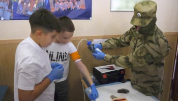 В Херсонской области росгвардейцы приняли участие в судействе чемпионата по первой помощи