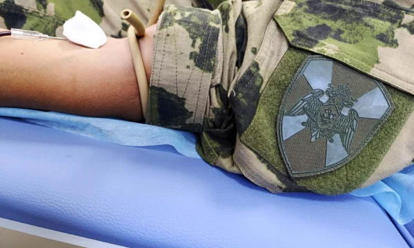 Росгвардейцы поддержали ведомственную акцию «От сердца к сердцу» в Херсонской области