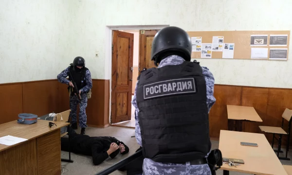В Херсонской области сотрудники Росгвардии приняли участие во Всероссийских антитеррористических учениях