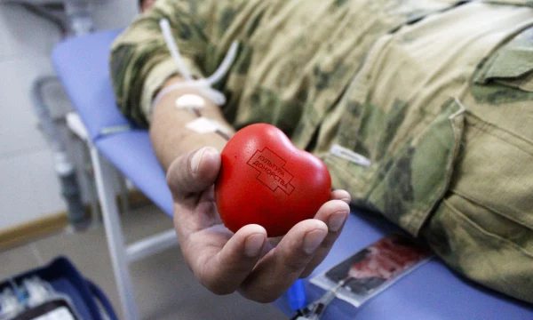 В Херсонской области сотрудники Росгвардии приняли участие в донорской акции «От сердца к сердцу»