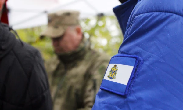 В Херсонской области росгвардейцы приняли активное участие в праздничных мероприятиях