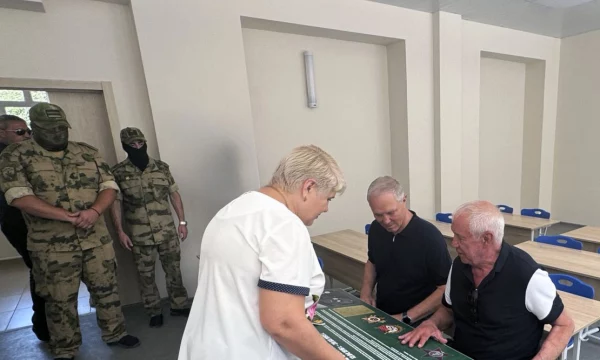 Росгвардейцы стали участниками визита актера Сергея Гармаша в Херсонскую область