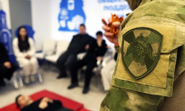 Росгвардеец провел мастер-класс по тактической медицине в Херсонской области